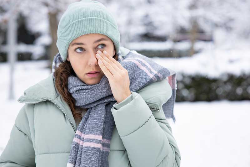 Dry Eyes in Winter